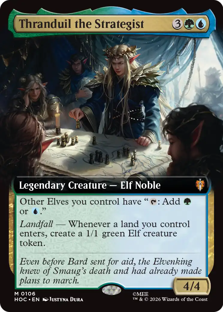 Thranduil the Strategist (Extended Art) [The Hobbit: Eternal-Legal] | Empire Gaming NC