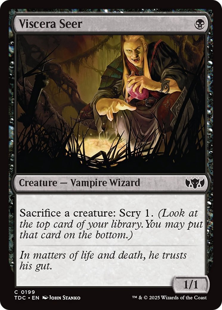 Viscera Seer [Tarkir: Dragonstorm Commander] | Empire Gaming NC