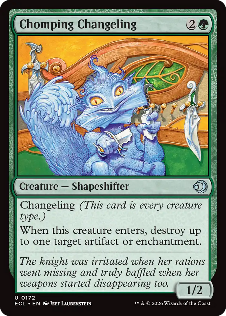 Chomping Changeling [Lorwyn Eclipsed] | Empire Gaming NC