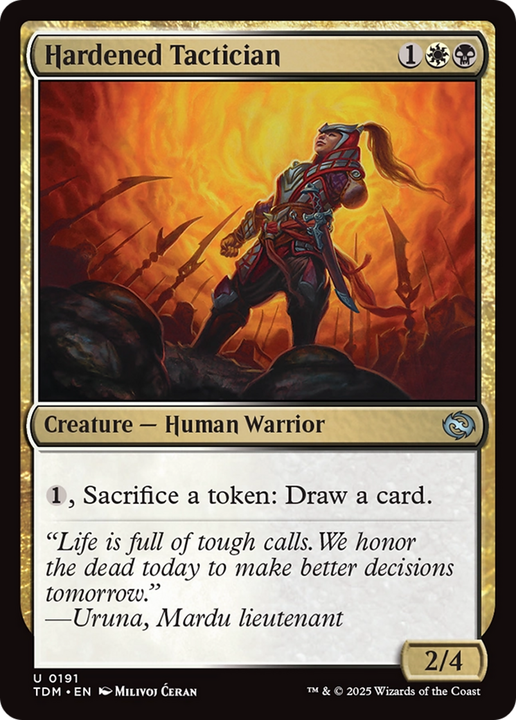 Hardened Tactician [Tarkir: Dragonstorm] | Empire Gaming NC