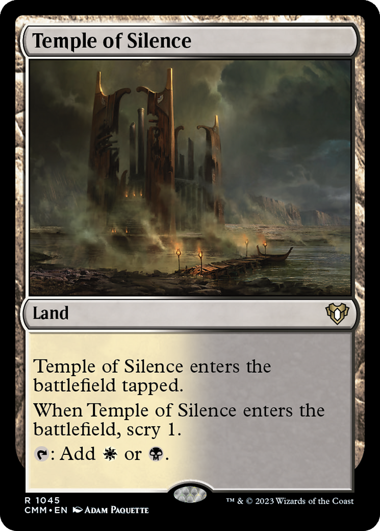 Temple of Silence [Commander Masters] | Empire Gaming NC