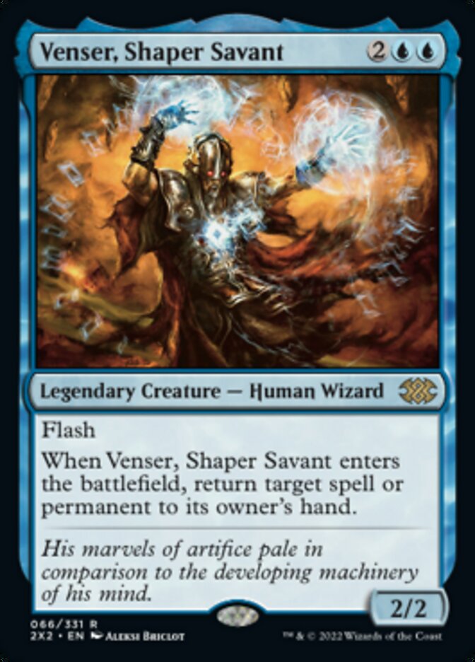 Venser, Shaper Savant [Double Masters 2022] | Empire Gaming NC