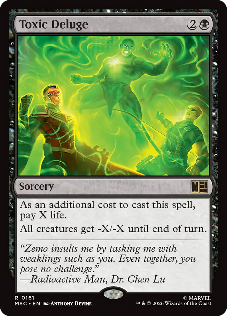 Toxic Deluge [Marvel Super Heroes Commander] | Empire Gaming NC