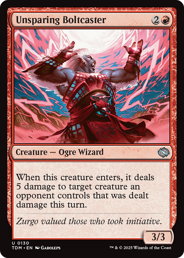 Unsparing Boltcaster [Tarkir: Dragonstorm] | Empire Gaming NC