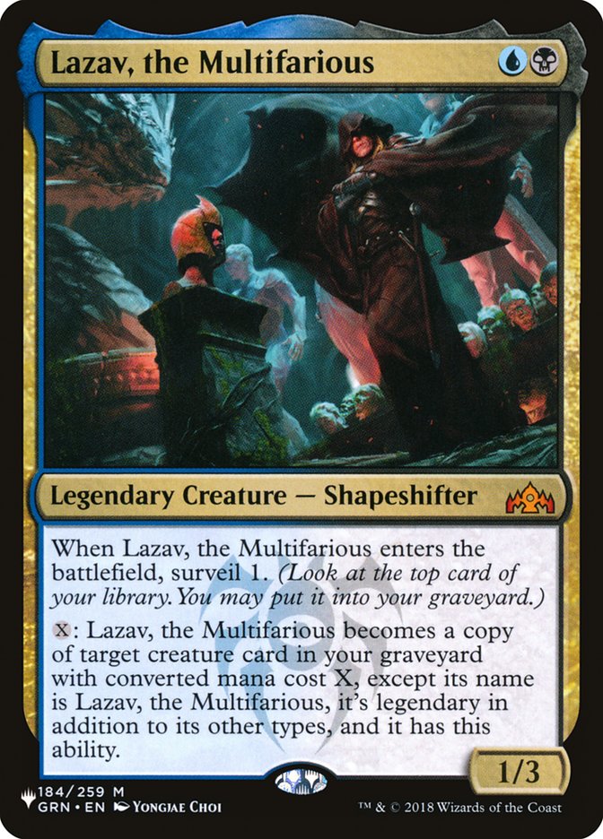 Lazav, the Multifarious [The List] | Empire Gaming NC