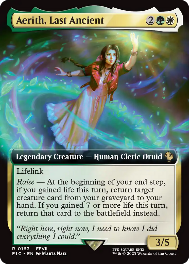 Aerith, Last Ancient (Extended Art) [FINAL FANTASY Commander] | Empire Gaming NC