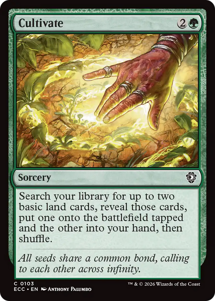 Cultivate [Lorwyn Eclipsed Commander] | Empire Gaming NC