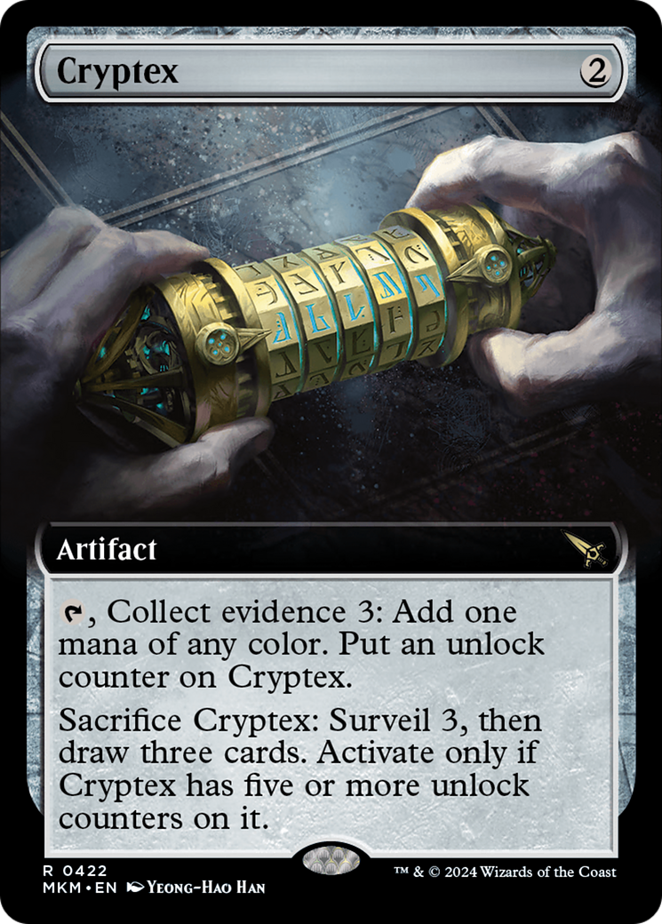 Cryptex (Extended Art) [Murders at Karlov Manor] | Empire Gaming NC