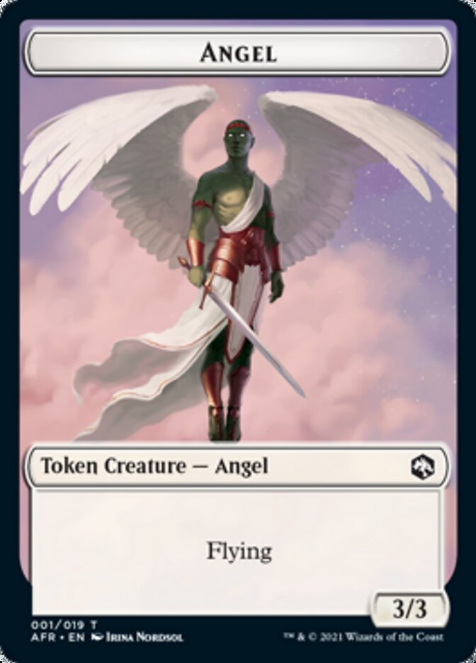 Angel Token [Dungeons & Dragons: Adventures in the Forgotten Realms Tokens] | Empire Gaming NC