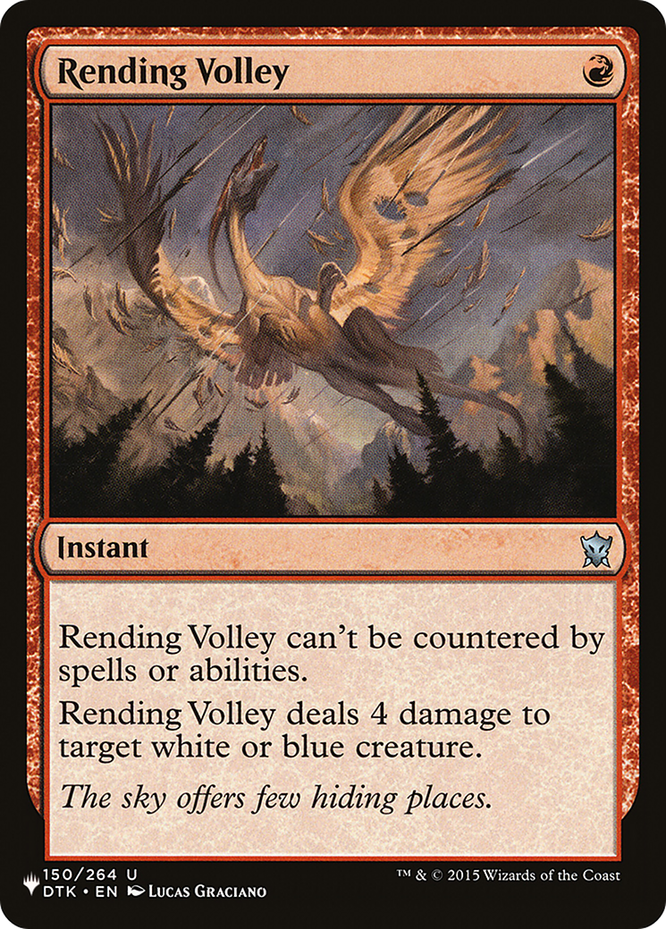 Rending Volley [The List] | Empire Gaming NC