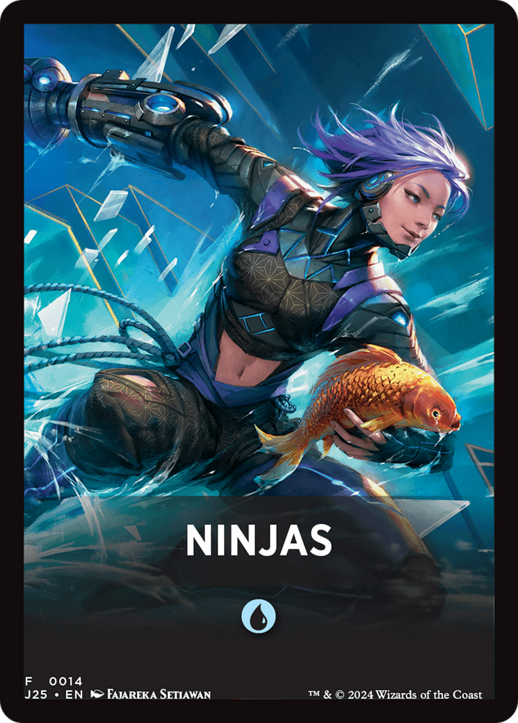 Ninjas Theme Card [Foundations Jumpstart Front Cards] | Empire Gaming NC