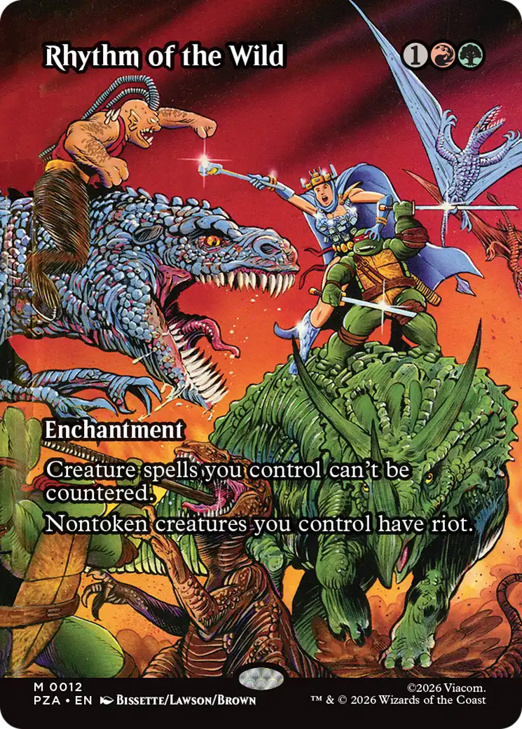 Rhythm of the Wild (Borderless) [Teenage Mutant Ninja Turtles Eternal-Legal] | Empire Gaming NC