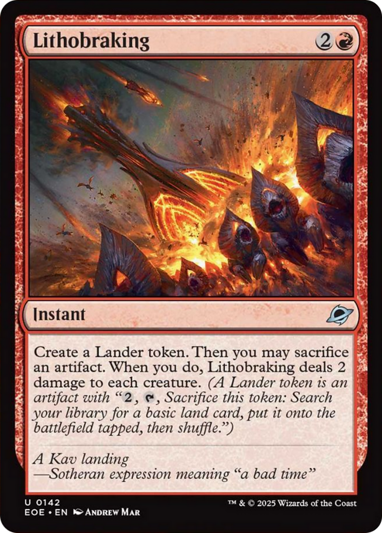 Lithobraking [Edge of Eternities] | Empire Gaming NC