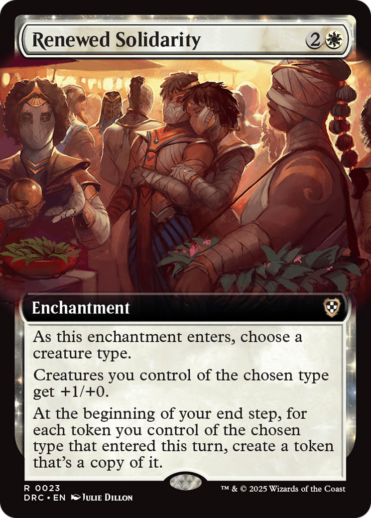 Renewed Solidarity (Extended Art) [Aetherdrift Commander] | Empire Gaming NC