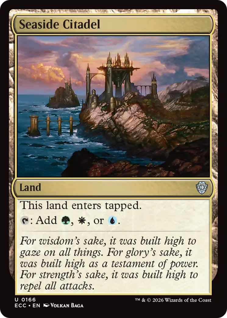 Seaside Citadel [Lorwyn Eclipsed Commander] | Empire Gaming NC