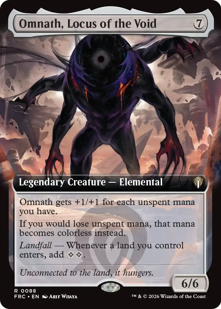 Omnath, Locus of the Void (Extended Art) [Reality Fracture Commander] | Empire Gaming NC