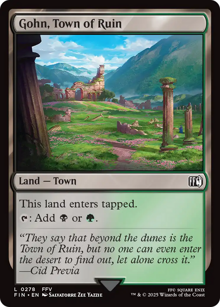 Gohn, Town of Ruin [FINAL FANTASY] | Empire Gaming NC