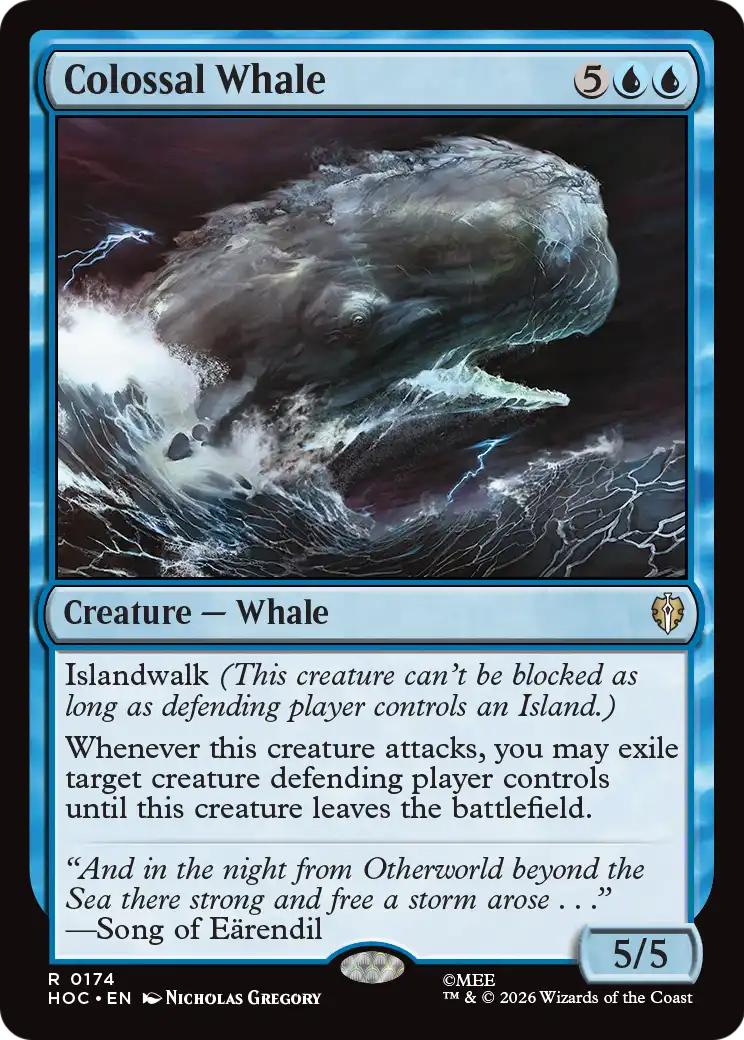 Colossal Whale [The Hobbit: Eternal-Legal] | Empire Gaming NC