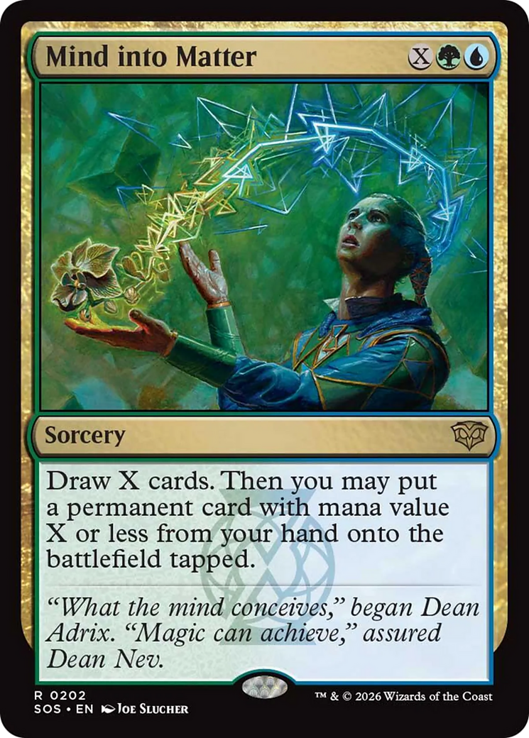 Mind into Matter [Secrets of Strixhaven] | Empire Gaming NC