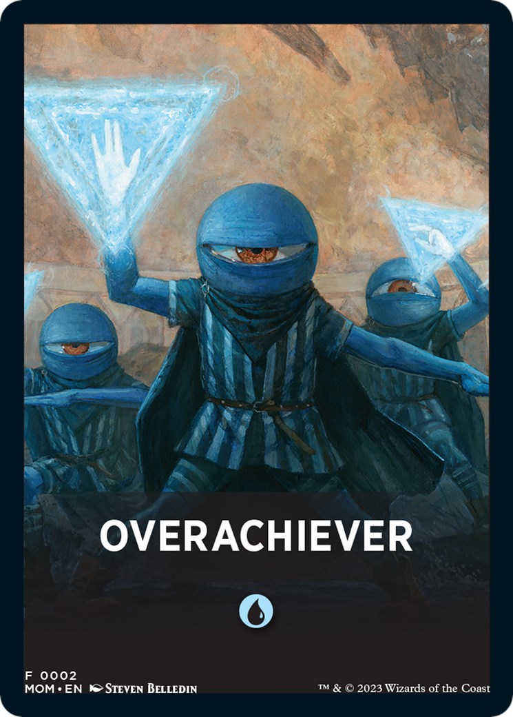 Overachiever Theme Card [March of the Machine Tokens] | Empire Gaming NC