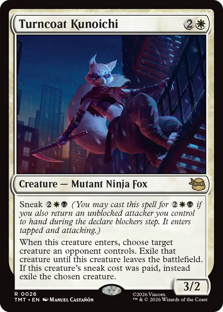 Turncoat Kunoichi [Teenage Mutant Ninja Turtles] | Empire Gaming NC