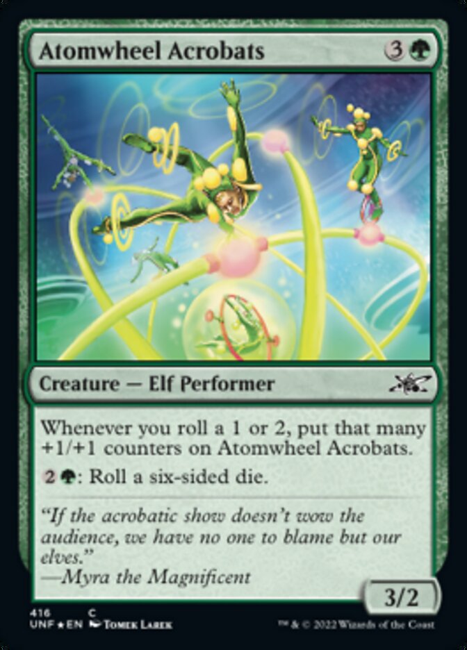 Atomwheel Acrobats (Galaxy Foil) [Unfinity] | Empire Gaming NC