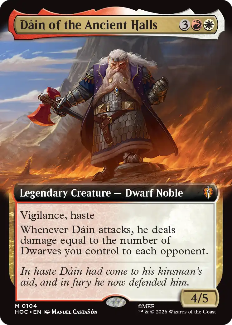 Dain of the Ancient Halls (Extended Art) [The Hobbit: Eternal-Legal] | Empire Gaming NC