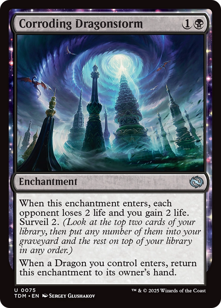 Corroding Dragonstorm [Tarkir: Dragonstorm] | Empire Gaming NC