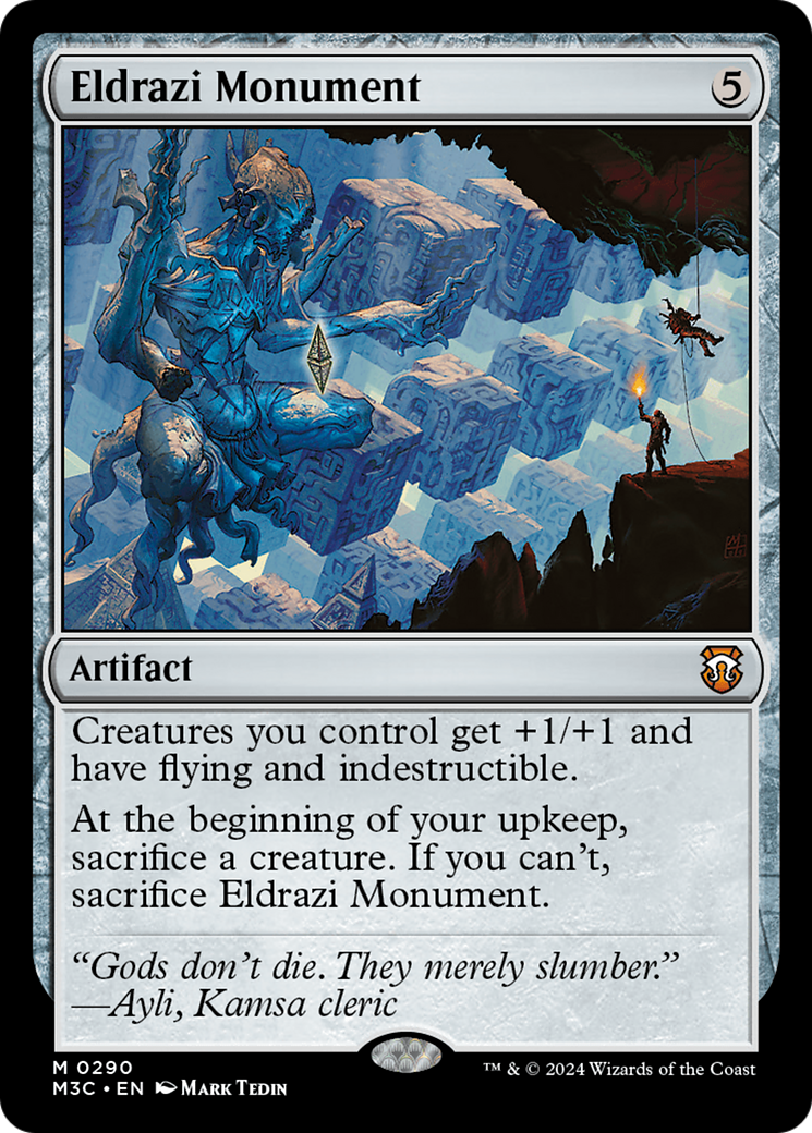 Eldrazi Monument (Ripple Foil) [Modern Horizons 3 Commander] | Empire Gaming NC