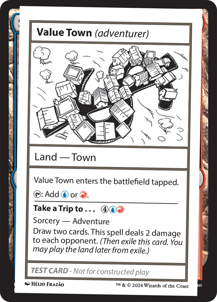 Value Town (adventurer) [Mystery Booster 2 Playtest Cards] | Empire Gaming NC