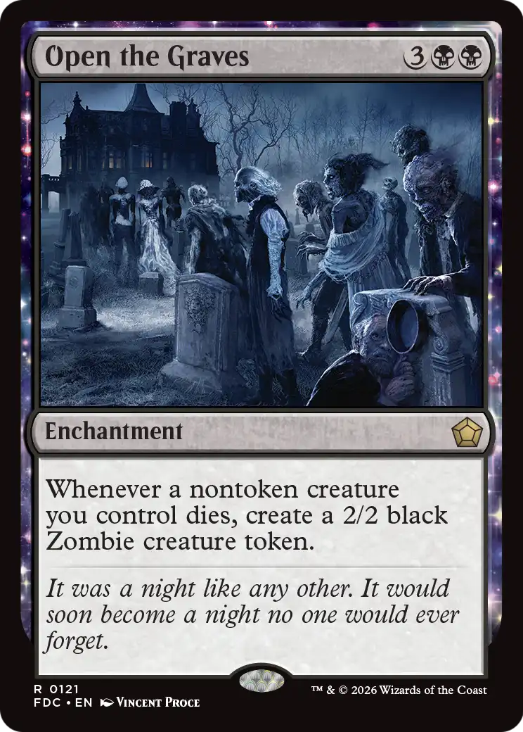 Open the Graves [Foundations Commander] | Empire Gaming NC