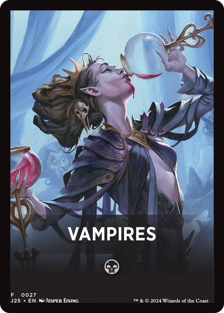 Vampires Theme Card [Foundations Jumpstart Front Cards] | Empire Gaming NC