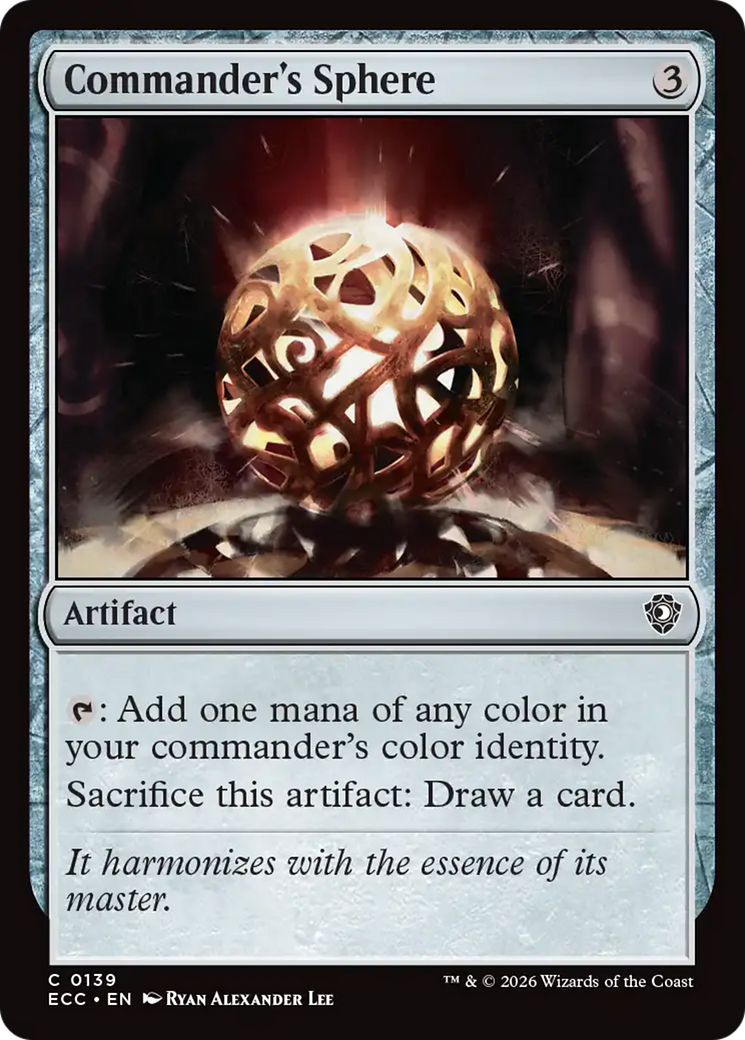 Commander's Sphere [Lorwyn Eclipsed Commander] | Empire Gaming NC