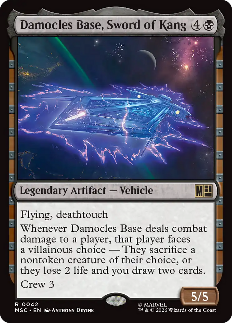 Damocles Base, Sword of Kang [Marvel Super Heroes Commander] | Empire Gaming NC