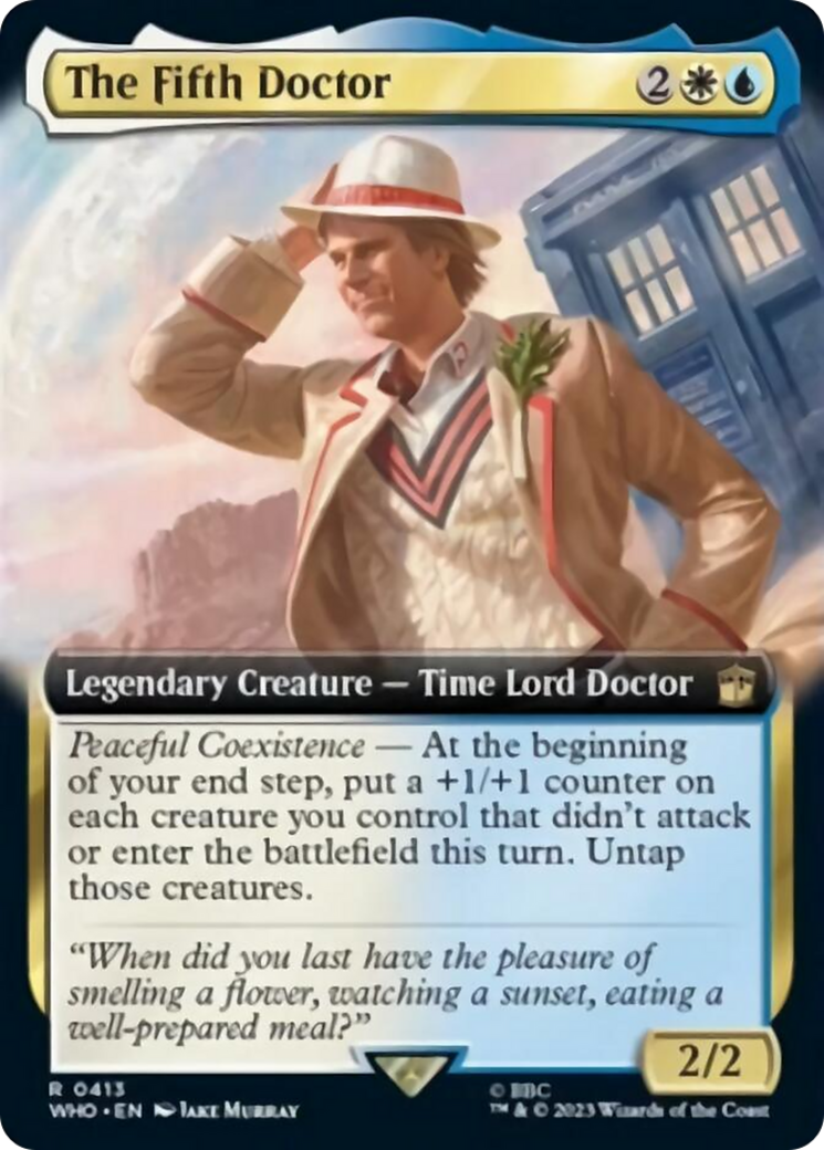 The Fifth Doctor (Extended Art) [Doctor Who] | Empire Gaming NC