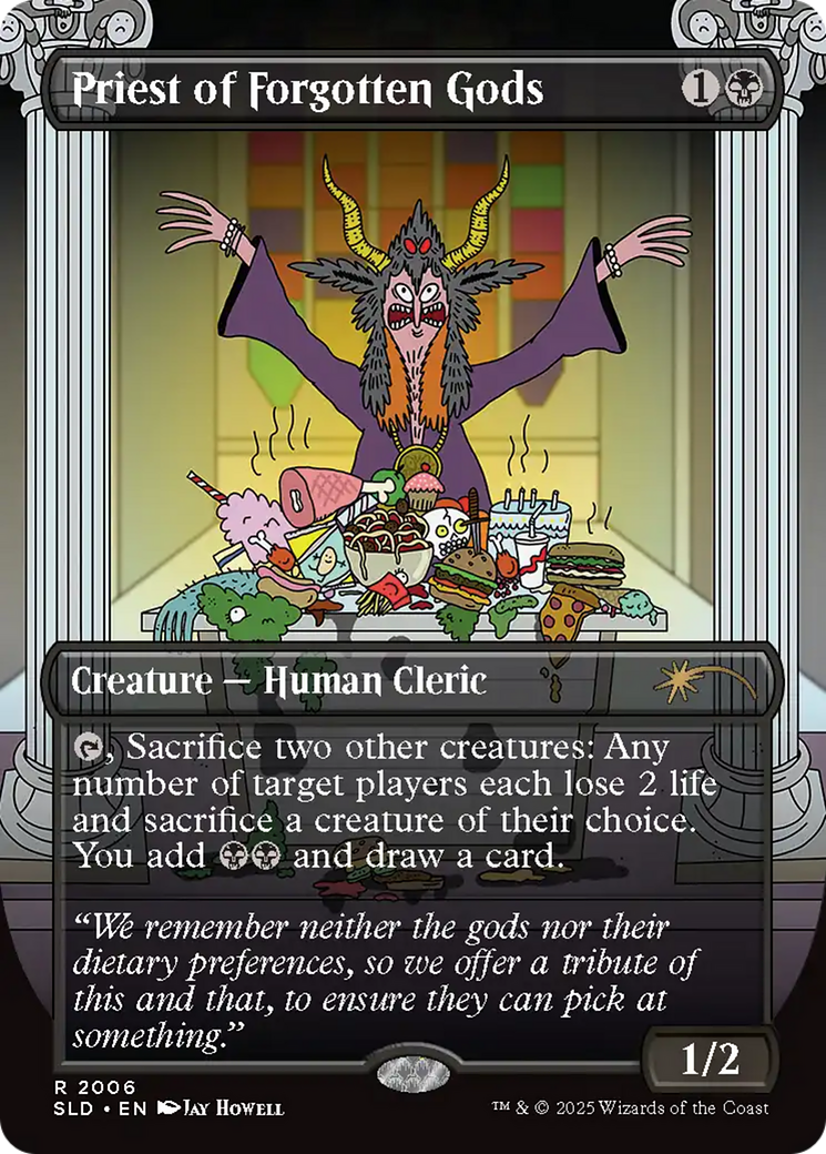 Priest of Forgotten Gods (Rainbow Foil) [Secret Lair Drop Series] | Empire Gaming NC