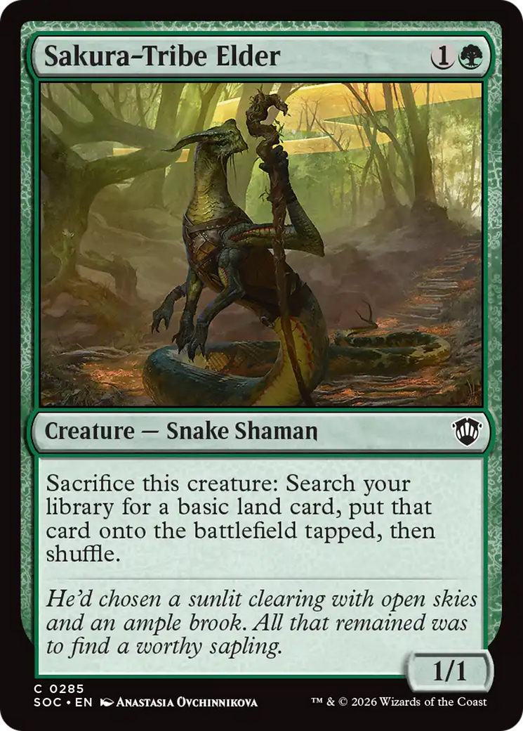 Sakura-Tribe Elder [Secrets of Strixhaven Commander] | Empire Gaming NC