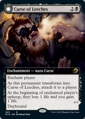 Curse of Leeches // Leeching Lurker (Extended Art) [Innistrad: Midnight Hunt] | Empire Gaming NC
