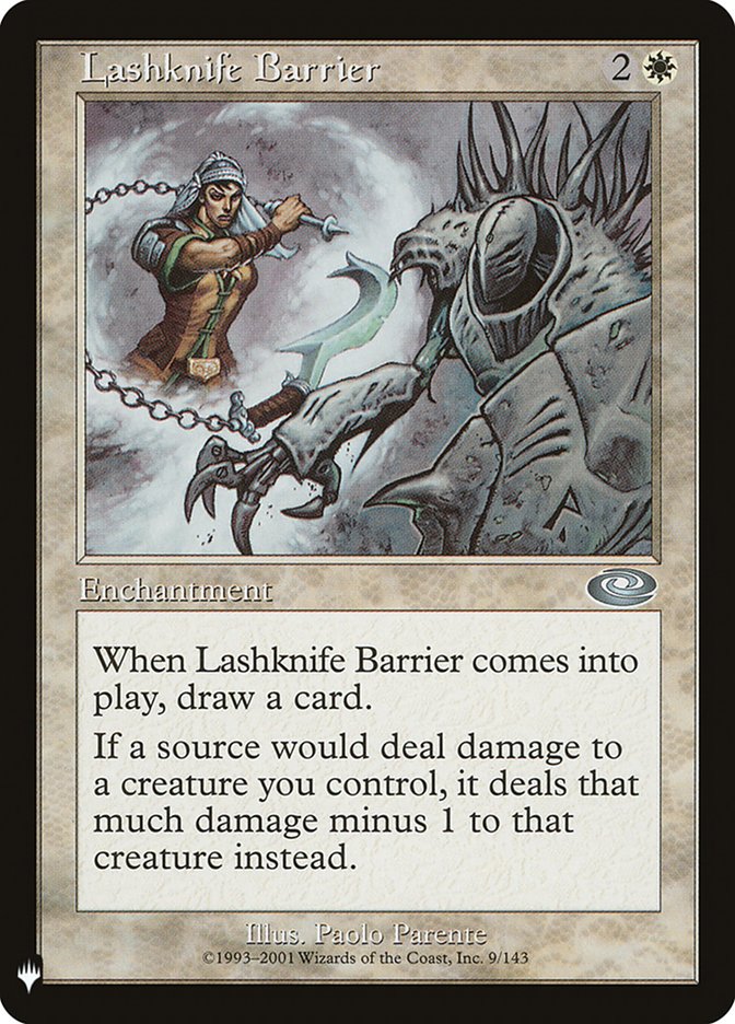 Lashknife Barrier [Mystery Booster] | Empire Gaming NC