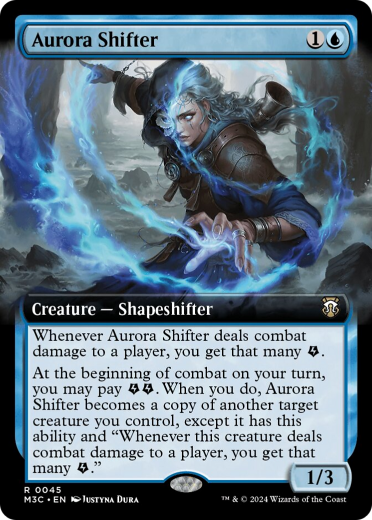 Aurora Shifter (Extended Art) [Modern Horizons 3 Commander] | Empire Gaming NC