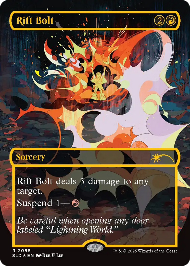Rift Bolt (2055) (Raised Foil) [Secret Lair Drop Series] | Empire Gaming NC