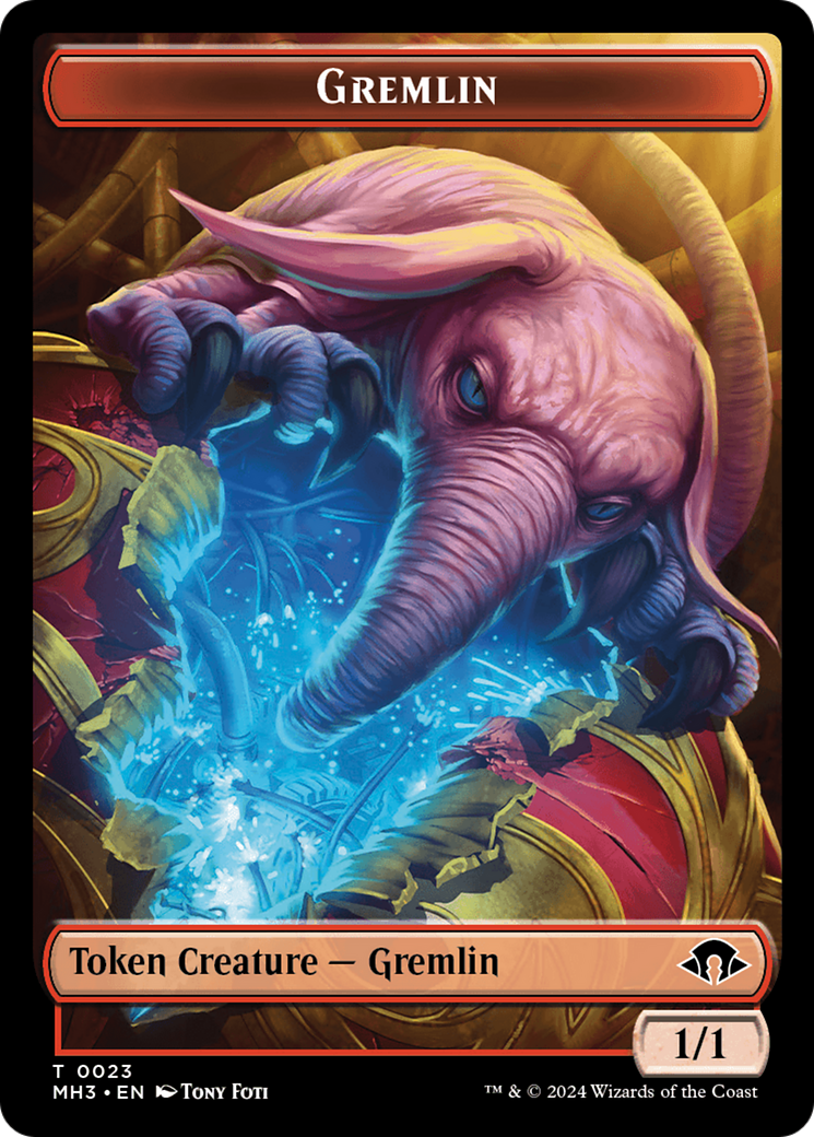 Gremlin // Energy Reserve Double-Sided Token [Modern Horizons 3 Tokens] | Empire Gaming NC