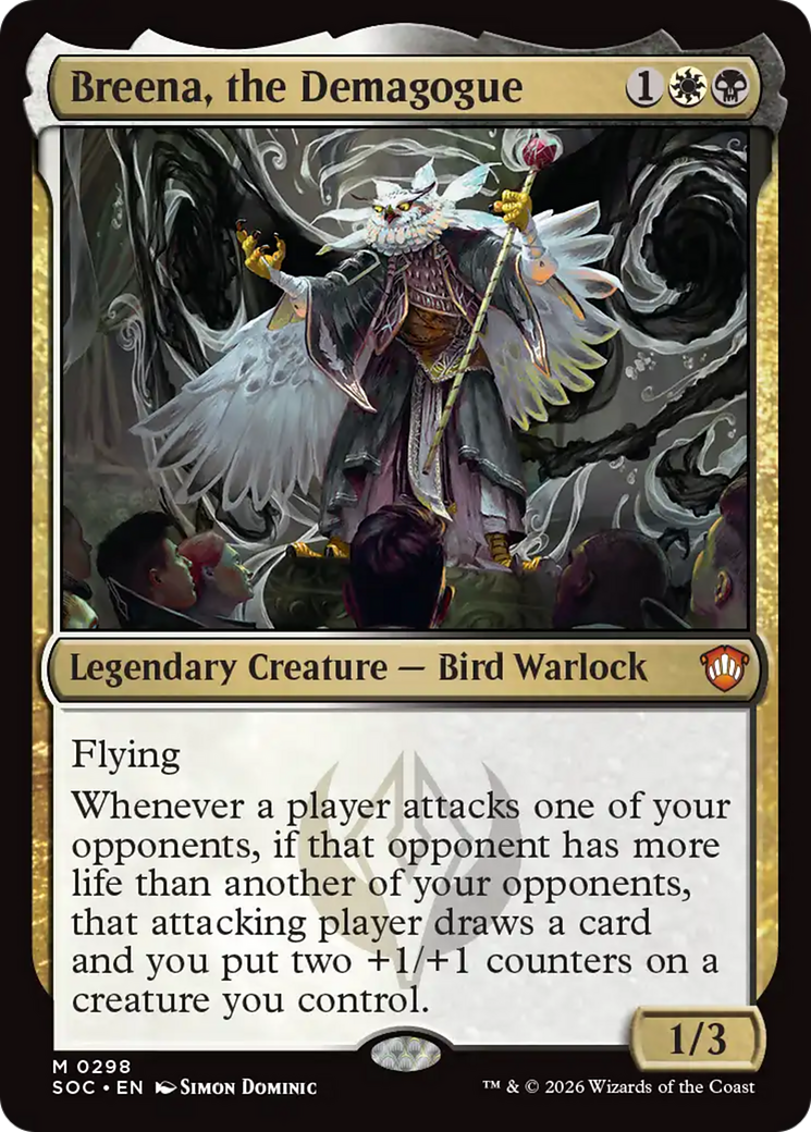 Breena, the Demagogue [Secrets of Strixhaven Commander] | Empire Gaming NC