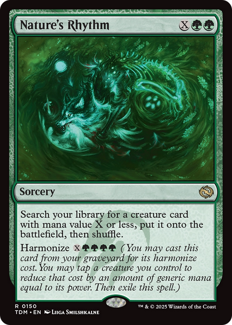 Nature's Rhythm [Tarkir: Dragonstorm] | Empire Gaming NC