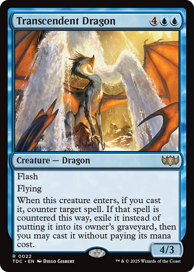 Transcendent Dragon [Tarkir: Dragonstorm Commander] | Empire Gaming NC