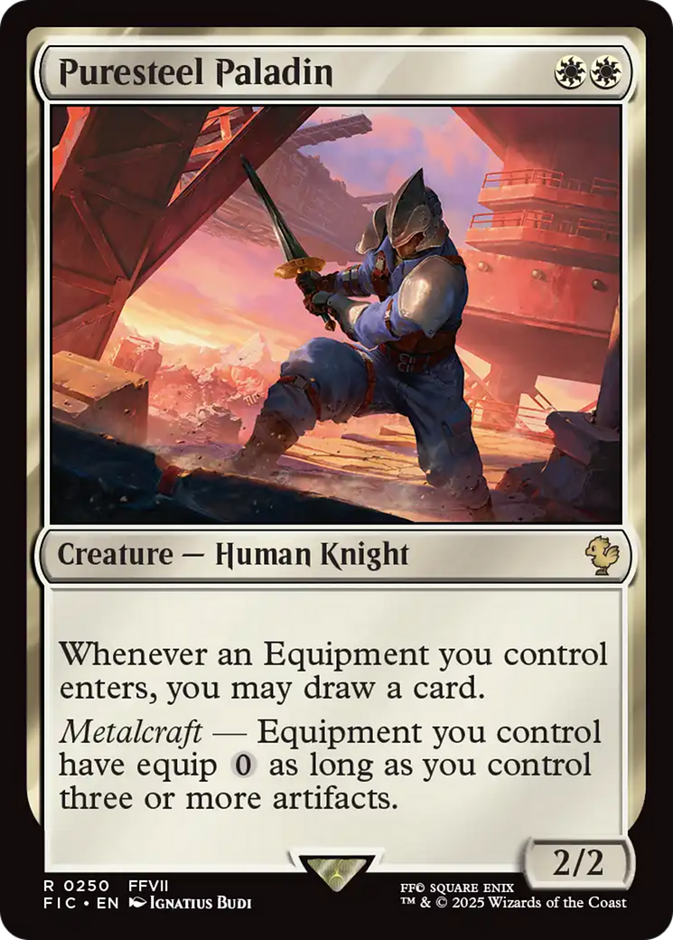 Puresteel Paladin [FINAL FANTASY Commander] | Empire Gaming NC