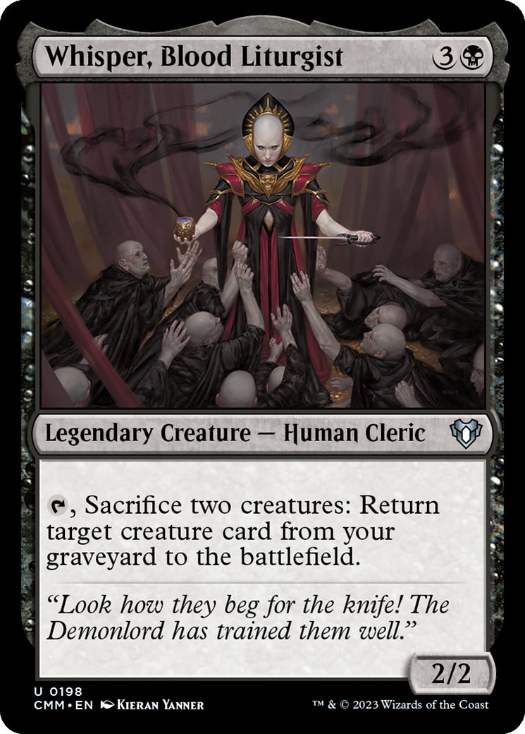 Whisper, Blood Liturgist [Commander Masters] | Empire Gaming NC