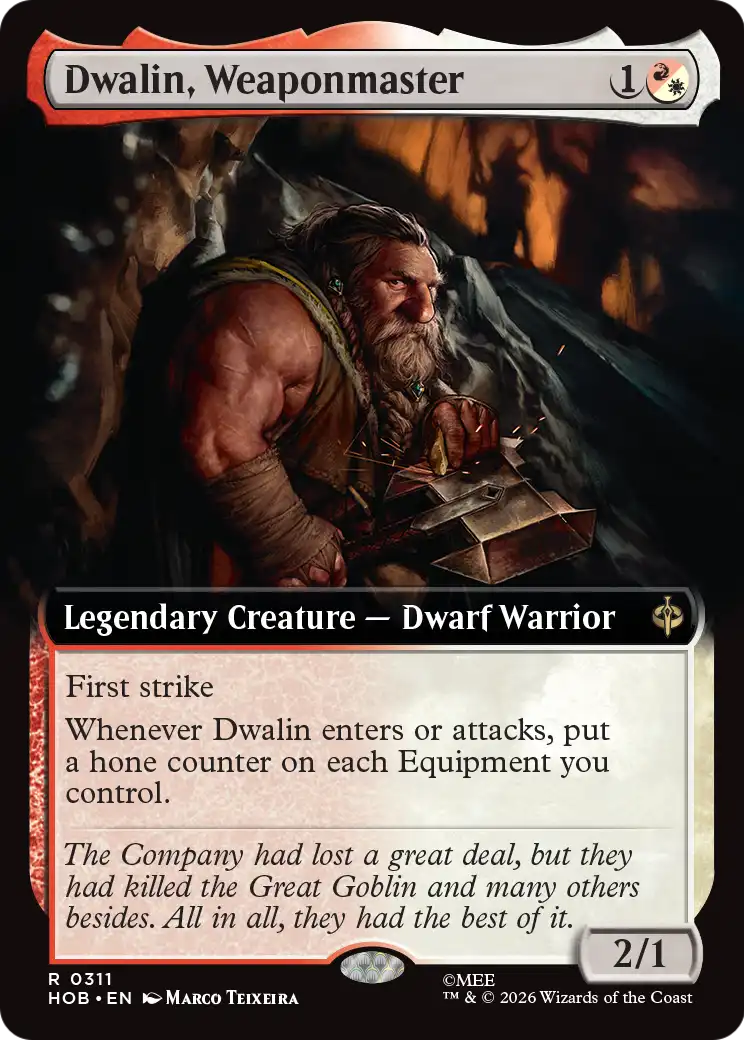 Dwalin, Weaponmaster (Extended Art) [The Hobbit] | Empire Gaming NC
