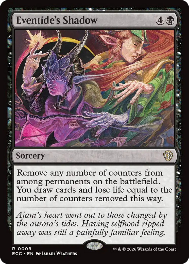 Eventide's Shadow [Lorwyn Eclipsed Commander] | Empire Gaming NC