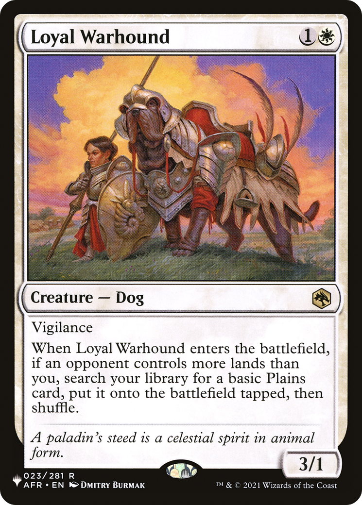 Loyal Warhound [The List] | Empire Gaming NC